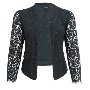 *NWT* BLACK LACE BLAZER
